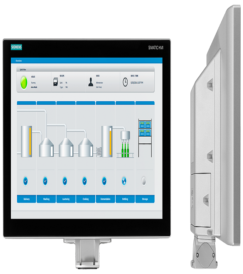 山東煙臺 西門子 觸摸屏 SIMATIC HMI TP1900 Comfort PRO 可安裝支腳及擴(kuò)展元件 現(xiàn)貨 